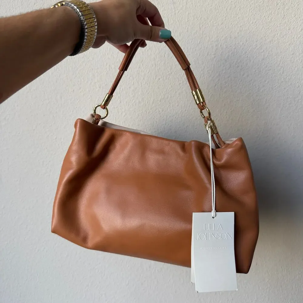 Ulla Johnson Remy Convertible Leather Top Handle Bag NWT